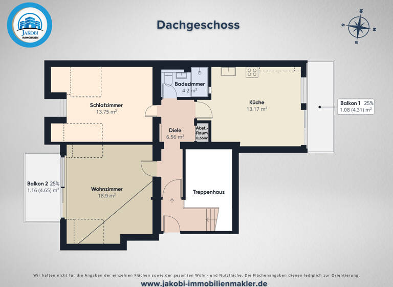 Wohnung zum Kauf als Kapitalanlage geeignet 248.800 € 2 Zimmer 59,4 m²<br/>Wohnfläche Heerstraße 92 Oberbilk Düsseldorf 40227