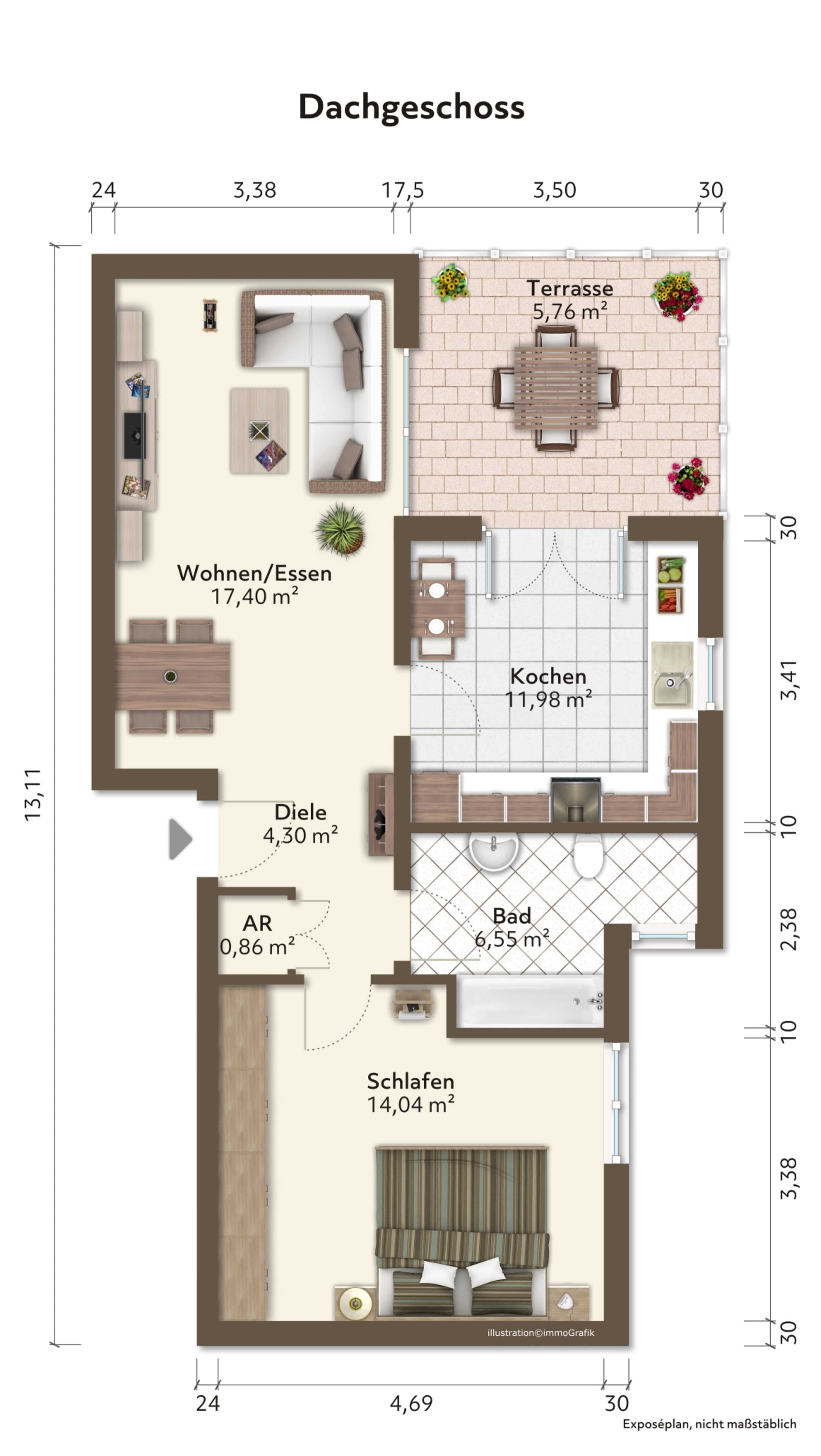 Wohnung zum Kauf 188.000 € 2 Zimmer 58,5 m²<br/>Wohnfläche Wenigenjena - Schlegelsberg Jena 07749