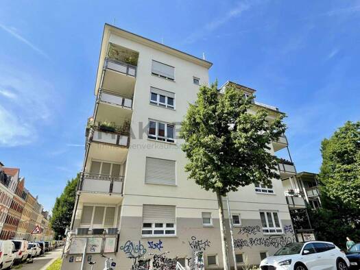 Wohnung zum Kauf 129.000 € 2 Zimmer 53 m² 3. Geschoss Geraer Straße 2 Altlindenau Leipzig 04177