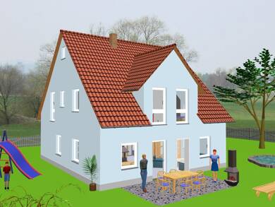 Einfamilienhaus zum Kauf provisionsfrei 297.800 € 5 Zimmer 130 m² 464 m² Grundstück Feuchtwanger Straße Dentlein Dentlein am Forst 91599