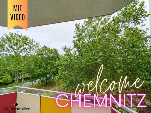 Wohnung zur Miete 285 € 3 Zimmer 56,6 m² 3. Geschoss Str. Usti nad Labem 315 Kappel Chemnitz 09119