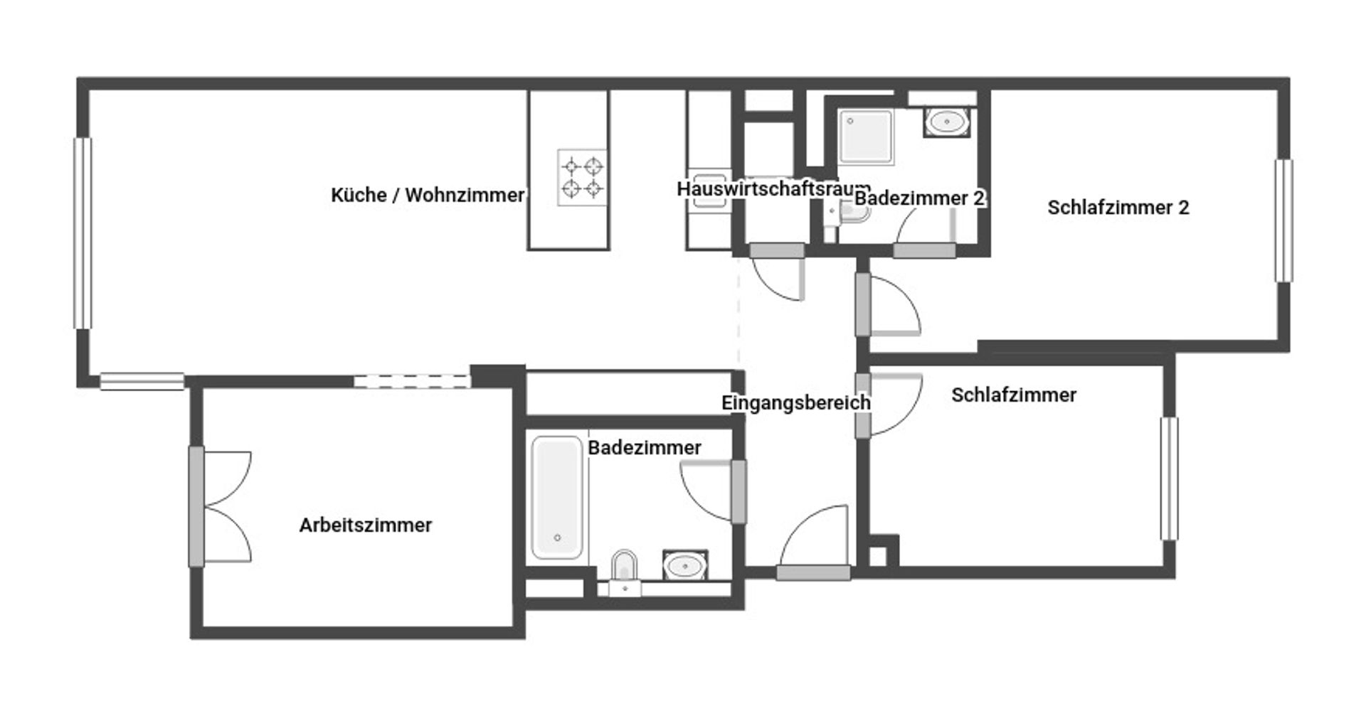 Immobilie zum Kauf als Kapitalanlage geeignet 798.000 € 3,5 Zimmer 92 m²<br/>Fläche Hoheluft - West Hamburg 20253