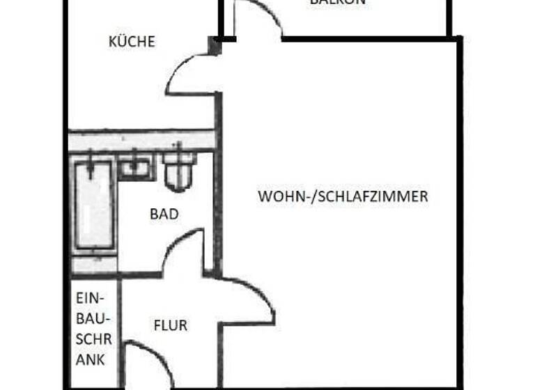 Wohnung zur Miete 537 € 1 Zimmer 38,7 m²<br/>Wohnfläche An der Klosterkoppel 6-10 Uetersen 25436