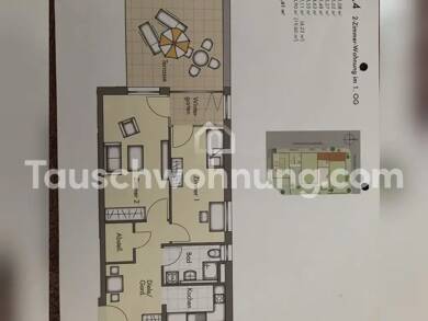 Wohnung zur Miete Tauschwohnung 800 € 2 Zimmer 65 m² 2. Geschoss St. Georgen Freiburg im Breisgau 79111