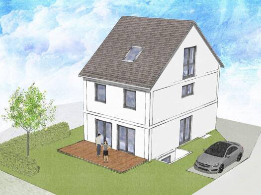 Einfamilienhaus zum Kauf 793.100 € 6 Zimmer 158 m² 289 m² Grundstück Schönaich 71101