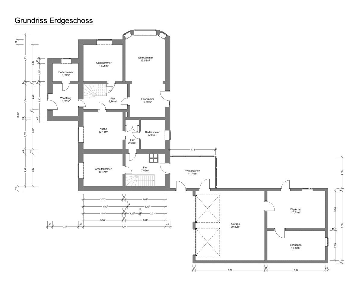 Einfamilienhaus zum Kauf 245.000 € 6 Zimmer 152,6 m²<br/>Wohnfläche 895 m²<br/>Grundstück Bookholzberg I Ganderkesee / Bookholzberg 27777