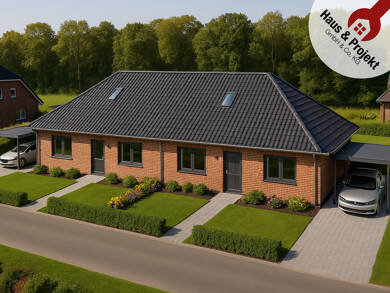 Doppelhaushälfte zum Kauf 319.000 € 3 Zimmer 97,4 m² 467 m² Grundstück Aurich / Schirum 26605