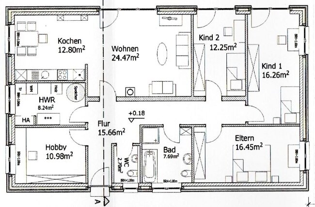 Einfamilienhaus zur Miete 1.300 € 5 Zimmer 127,5 m²<br/>Wohnfläche 1.621 m²<br/>Grundstück 01.02.2025<br/>Verfügbarkeit Nethen Rastede 26180