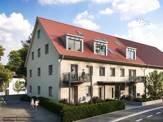 Terrassenwohnung zum Kauf provisionsfrei 299.000 € 2 Zimmer 46,2 m² 2 Geschosse frei ab 01.10.2027 Radolfzeller Straße 63 Wollmatingen Konstanz 78467
