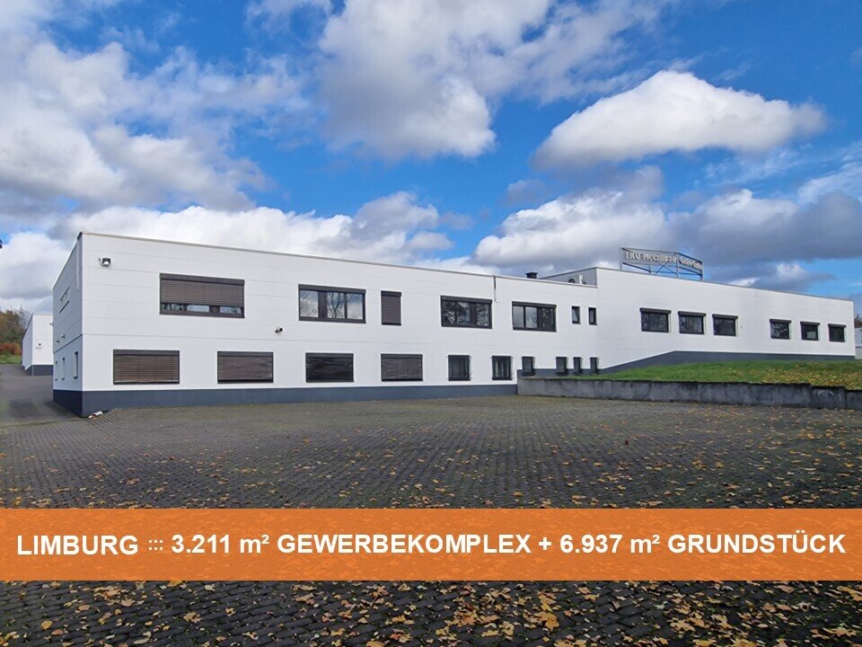 Produktionshalle zum Kauf 1.950.000 € 3.211 m²<br/>Lagerfläche Kernstadt Limburg an der Lahn 65549