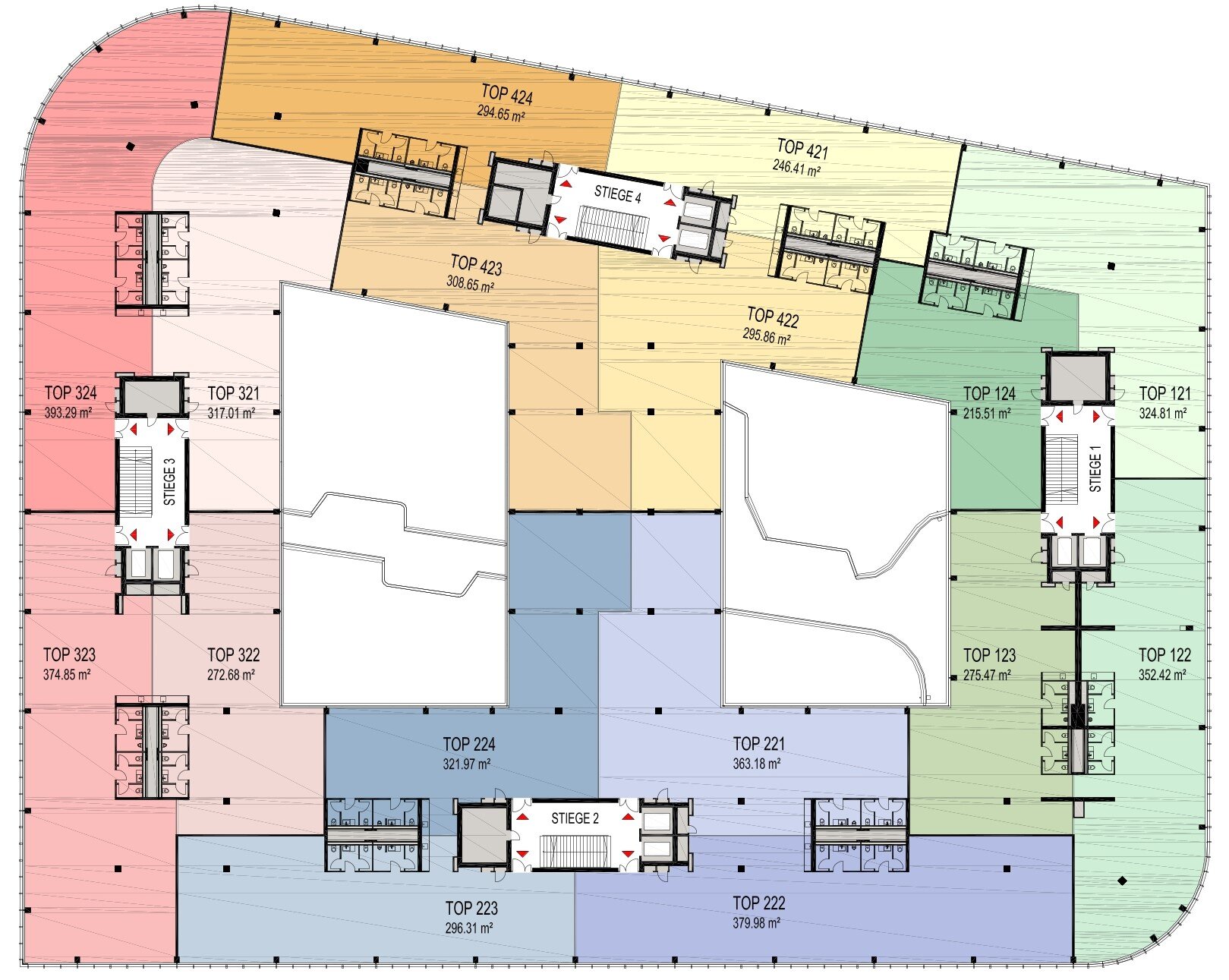 Bürofläche zur Miete 15,50 € 608 m²<br/>Bürofläche Wien 1190