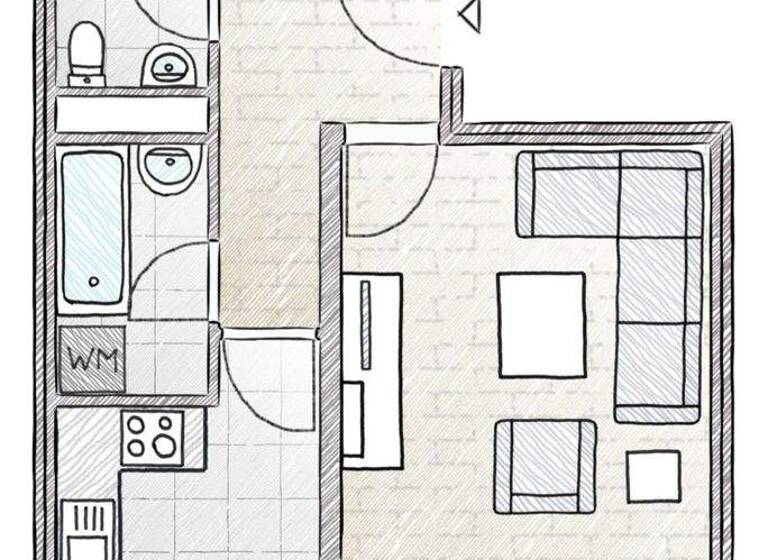 Wohnung zum Kauf 300.000 € 2 Zimmer 64,3 m² frei ab 01.06.2026 Germering 82110