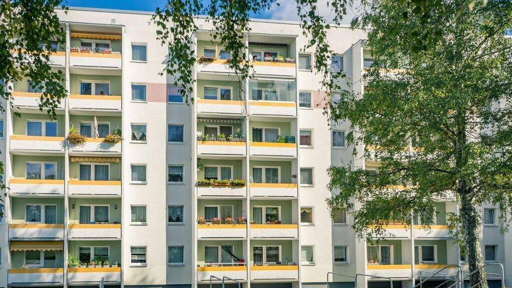 Wohnung zur Miete 309 € 2 Zimmer 51,5 m² 3. Geschoss Dr.-S.-Allende-Str. 54 Kappel Chemnitz 09119
