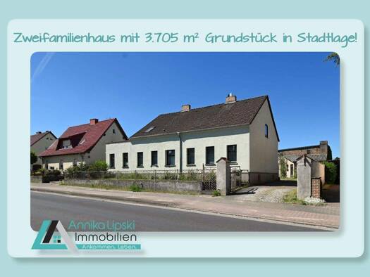Mehrfamilienhaus zum Kauf 365.000 € 6 Zimmer 200 m² 3.705 m² Grundstück Templin Templin 17268