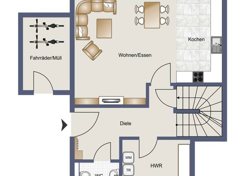 Doppelhaushälfte zum Kauf 429.000 € 4 Zimmer 80 m²<br/>Wohnfläche 250 m²<br/>Grundstück Wittmund Wittmund / Carolinensiel 26409