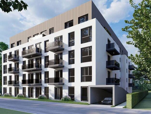 Wohnung zur Miete - Erstbezug 815 € 2 Zimmer 62,7 m² 1. Geschoss frei ab 15.12.2025 Ludwig-Thoma Straße Neuötting Neuötting 84524