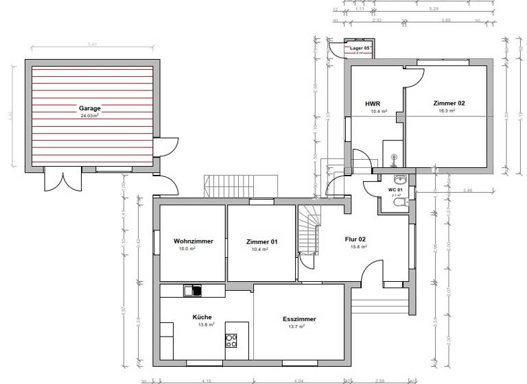 Einfamilienhaus zum Kauf 250.000 € 6 Zimmer 150 m²<br/>Wohnfläche 1.068 m²<br/>Grundstück Lüssum - Bockhorn Bremen 28779