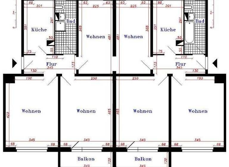 Wohnung zur Miete 820 € 6 Zimmer 121,2 m² 1. Geschoss frei ab 01.04.2026 Thale 06502