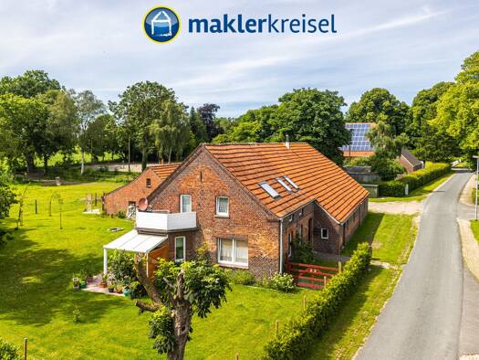 Einfamilienhaus zum Kauf 279.000 € 4 Zimmer 120 m² 2.668 m² Grundstück Burhafe Wittmund 26409