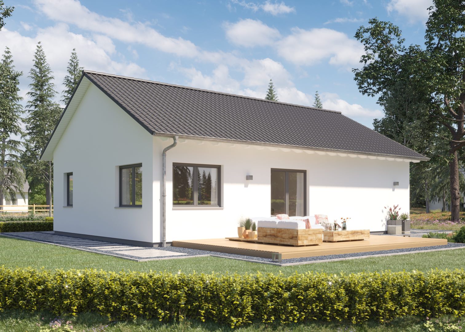 Bungalow zum Kauf 331.899 € 3 Zimmer 97 m²<br/>Wohnfläche 1.200 m²<br/>Grundstück Frauenstein Frauenstein 09623