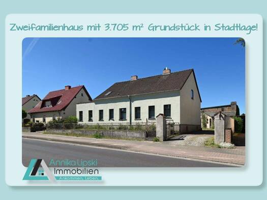 Einfamilienhaus zum Kauf 365.000 € 6 Zimmer 200 m² 3.705 m² Grundstück Templin Templin 17268
