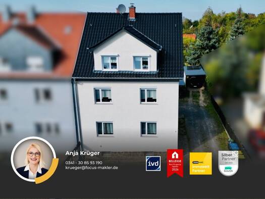 Doppelhaushälfte zum Kauf 429.000 € 7 Zimmer 178,1 m² 880 m² Grundstück Beucha Brandis 04824