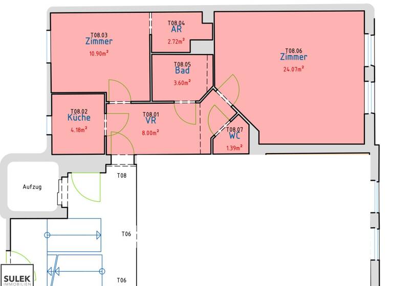 Wohnung zum Kauf 240.000 € 2 Zimmer 55,5 m² 2. Geschoss Wien 1120