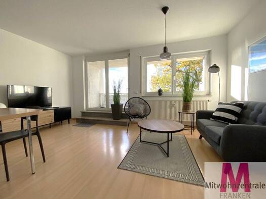 Wohnung zur Miete auf Zeit 1.190 € 2 Zimmer 45 m² frei ab sofort Herrnhütte Nürnberg 90411