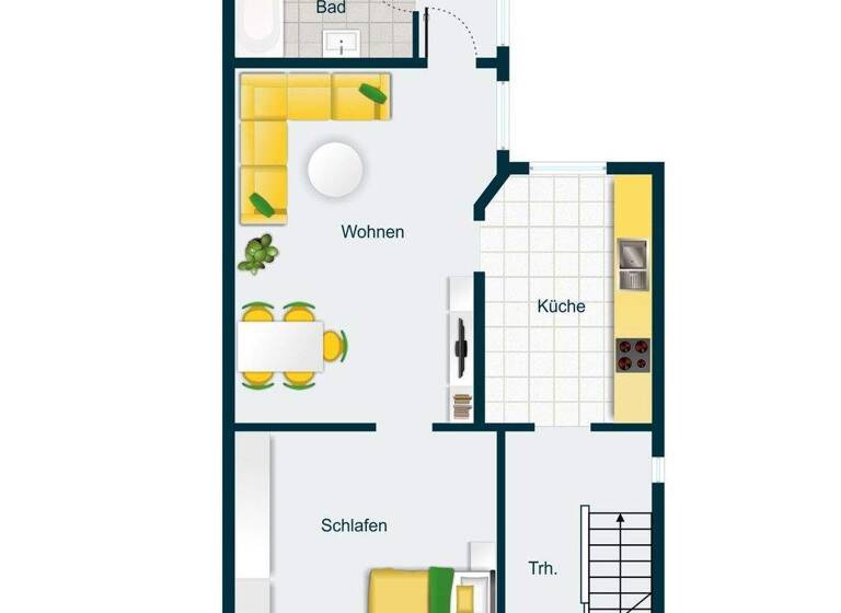 Wohnung zum Kauf 129.000 € 2 Zimmer 45 m² EG Siegburg 53721