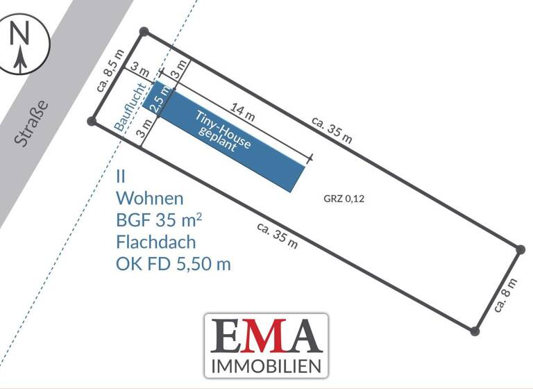 Grundstück zum Kauf 55.000 € 289 m² Grundstück Luckenwalde 14943