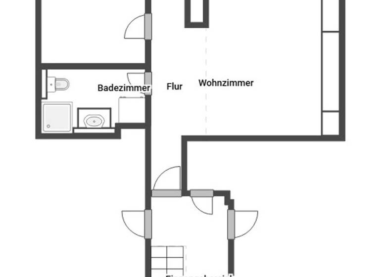 Wohnung zum Kauf 239.000 € 2 Zimmer 52 m² EG Ehrenfeld Köln 50825