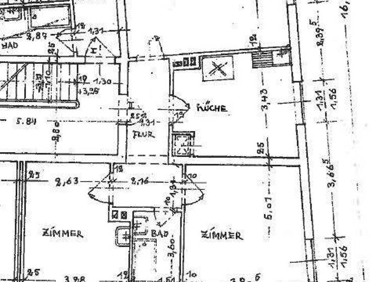 Wohnung zur Miete 750 € 3 Zimmer 78,8 m² frei ab sofort Hohe Straße 11 Hamm-Mitte Hamm 59065