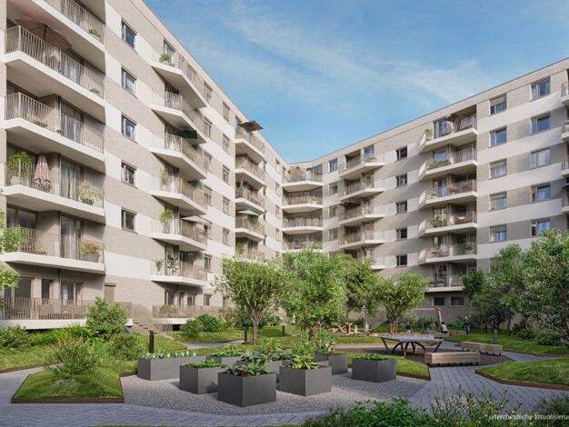 Studio zur Miete 515 € 1 Zimmer 31,5 m² 5. Geschoss Atriumstraße 5 Neustadt-Neuschönefeld Leipzig 04315