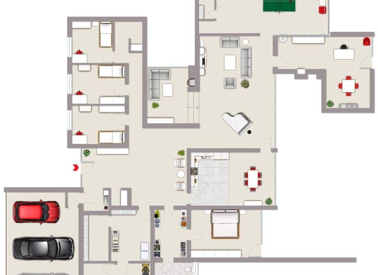 Bungalow zum Kauf 299.000 € 7 Zimmer 308 m² 3.758 m² Grundstück Langenhain Wehretal 37287