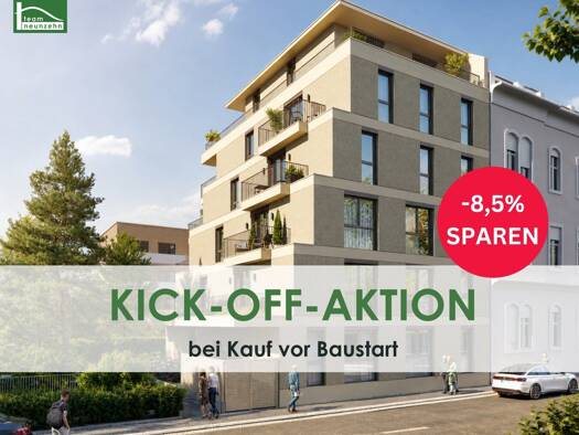 Wohnung zum Kauf - Erstbezug provisionsfrei 485.734 € 3 Zimmer 75,9 m² 5. Geschoss Eggenberg Graz 8020