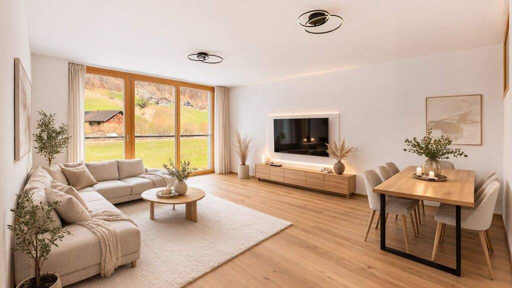 Wohnung zum Kauf 326.000 € 2 Zimmer 53,9 m² 1. Geschoss Bizau 6874