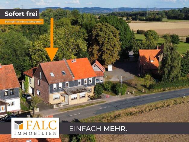 Doppelhaushälfte zum Kauf 155.000 € 5 Zimmer 230 m² 332 m² Grundstück Hullersen Einbeck 37574