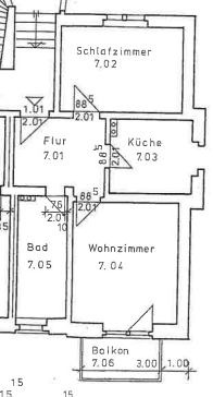 Wohnung zur Miete 389 € 2 Zimmer 57,5 m²<br/>Wohnfläche 2.<br/>Geschoss Dohnaer Str. 45 Heidenau 01809