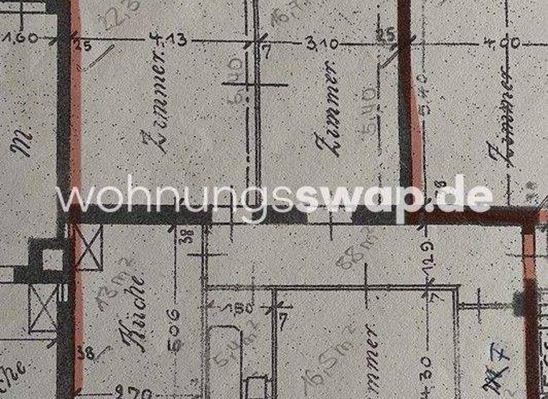 Studio zur Miete Tauschwohnung 790 € 3 Zimmer 87 m² 2. Geschoss Halensee Berlin-10711 10711