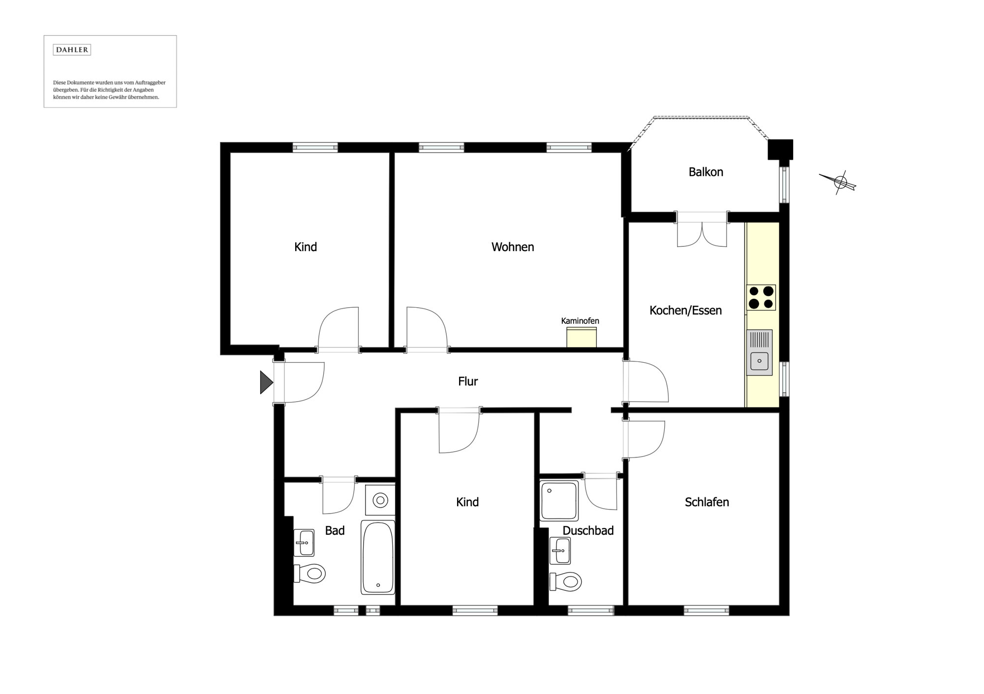 Wohnung zum Kauf 577.000 € 4 Zimmer 102,4 m²<br/>Wohnfläche Templiner Vorstadt Potsdam 14473