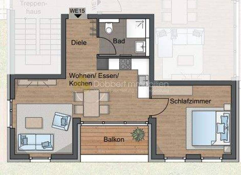 Wohnung zum Kauf - Erstbezug provisionsfrei 425.000 € 2 Zimmer 50,3 m² frei ab 01.11.2028 Hauptstraße 108 Vaihingen Stuttgart / Vaihingen 70563