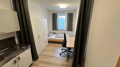 Wohnung zur Miete 360 € 1 Zimmer 19 m² Geschoss 2/2 frei ab sofort Kolpingstraße 3 Aulendorf Aulendorf 88326