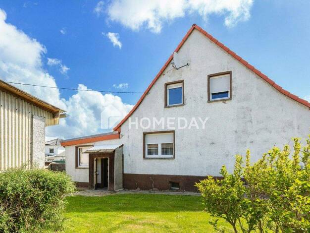 Doppelhaushälfte zum Kauf 69.900 € 5 Zimmer 100 m² 1.740 m² Grundstück Weißenschirmbach Querfurt 06268