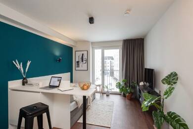 Studio zur Miete Wohnen auf Zeit 1.117 € 1 Zimmer 22 m² frei ab sofort Oeverseestraße 7 Altona-Nord Hamburg 22769