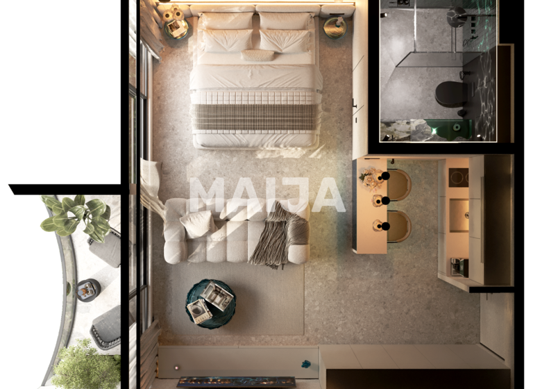 Villa zum Kauf 83.878 € 1 Zimmer 30 m² 129 m² Grundstück Manta Livin Uluwatu Badung 80362