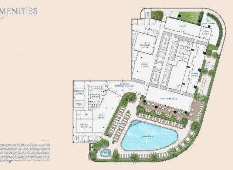 Wohnung zum Kauf 1.380.000 € 3 Zimmer 130 m² Brickell Avenue Miami 33101