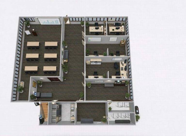 Büro zur Miete 1.200 € 506 m² Bürofläche Emminger Weg 58 Munster 29633