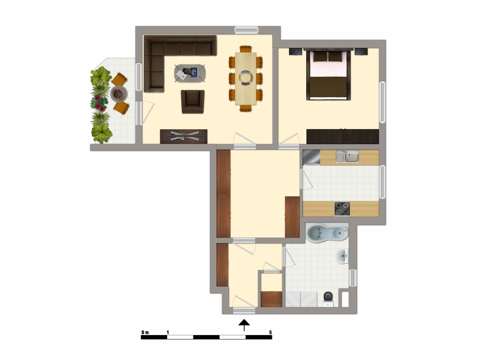 Wohnung zur Miete 412 € 2 Zimmer 54,9 m²<br/>Wohnfläche 1.<br/>Geschoss 01.01.2025<br/>Verfügbarkeit Broner Ring 18 Grimma Grimma 04668