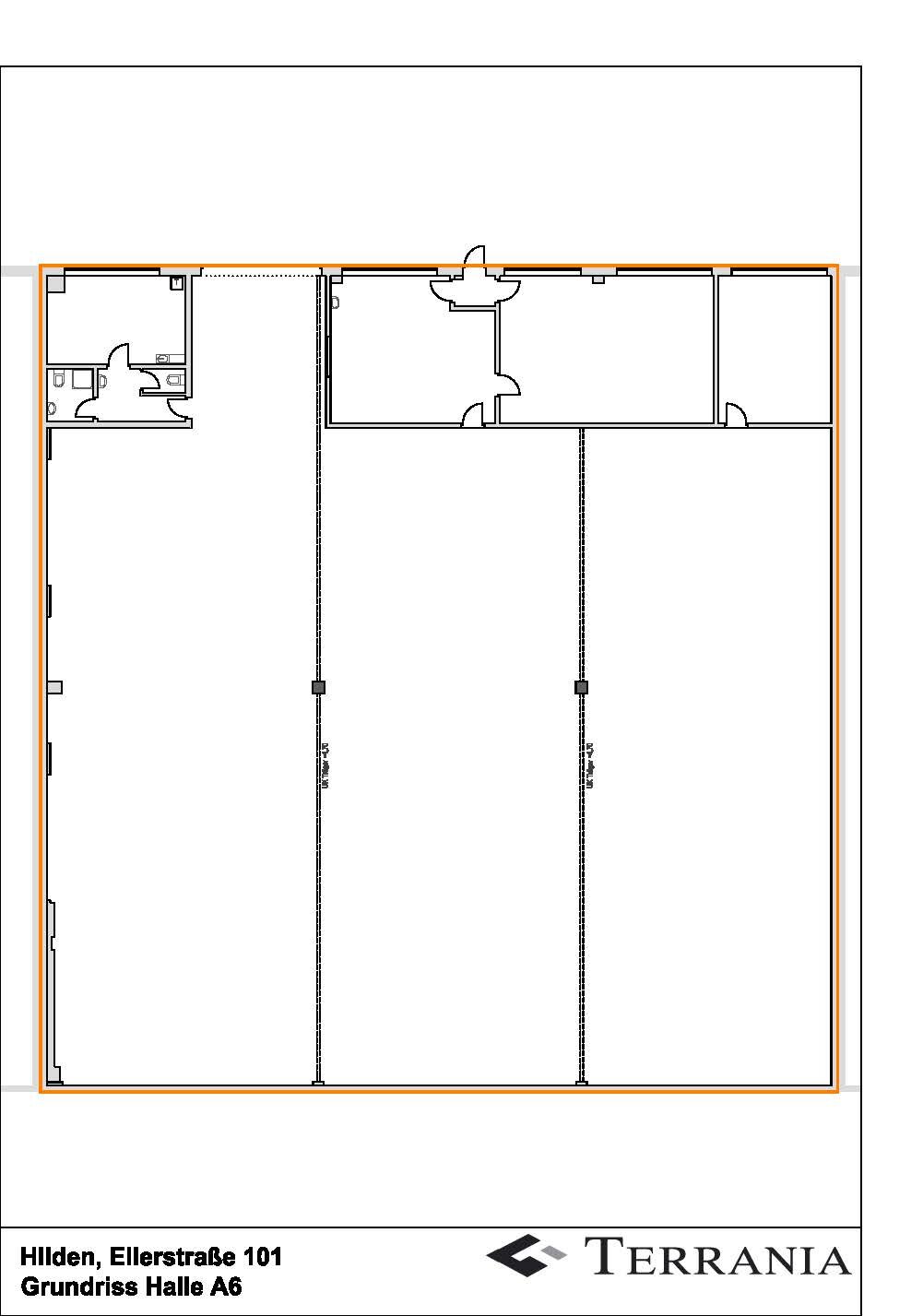 Lagerhalle zur Miete provisionsfrei 5,50 € 1.794,6 m²<br/>Lagerfläche Ellerstrasse 101 Nordstadt 15 Hilden 40721