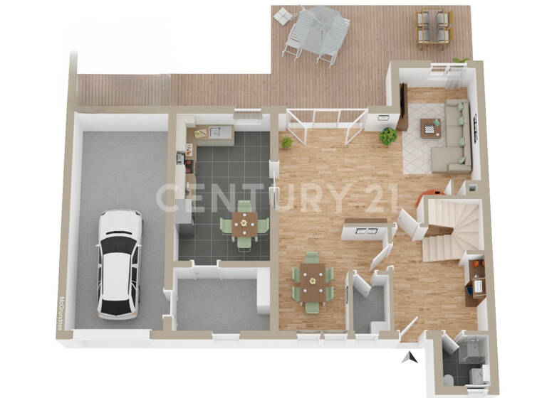 Doppelhaushälfte zum Kauf 469.000 € 4 Zimmer 125 m²<br/>Wohnfläche 736 m²<br/>Grundstück ab sofort<br/>Verfügbarkeit Toitenwinkel Rostock 18147